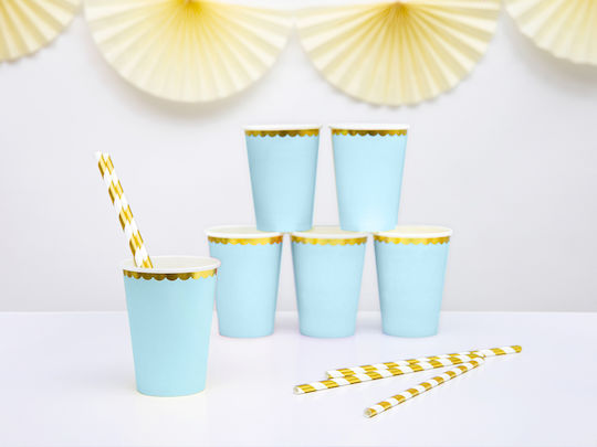 PartyDeco Glas für Party 6Stück