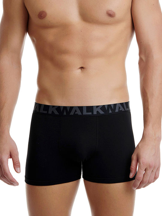 Herren Boxershorts Schwarz 2Packung