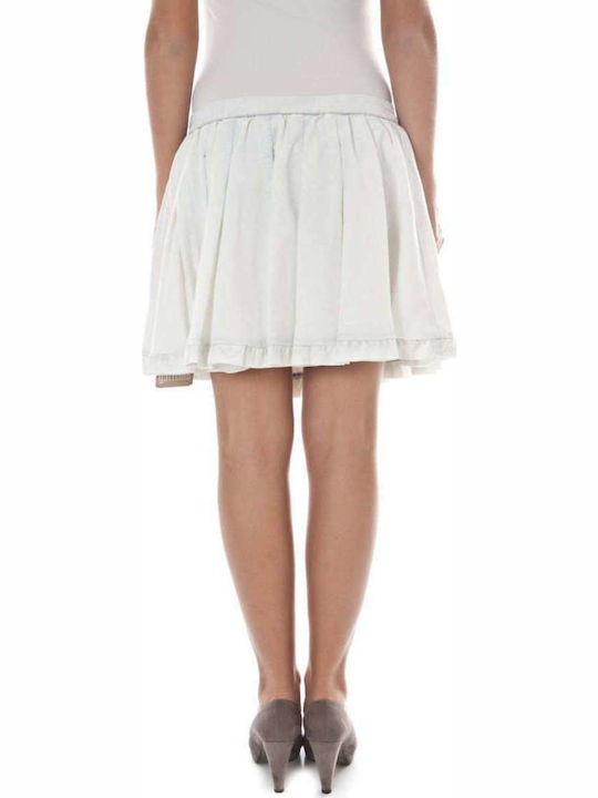 John Galliano Mini Skirt in White color 34-XR7303-70643-700