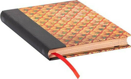 Paperblanks Σημειωματάριο A5 Bullet με Λευκές Σελίδες Πορτοκαλί