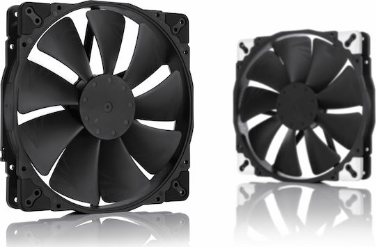 Noctua NF-A20 chromax.black.swap Case Fan 200mm (800rpm / 86.46cfm) Without LED Lighting and 4-Pin PWM Connection