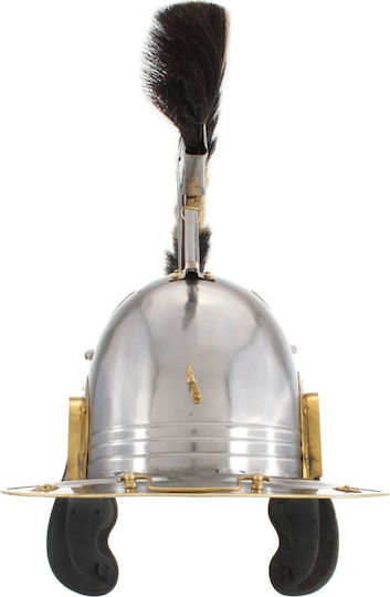 Karneval Ritter-Helm Silber 1Stück