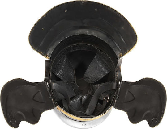 Karneval Ritter-Helm Silber 1Stück
