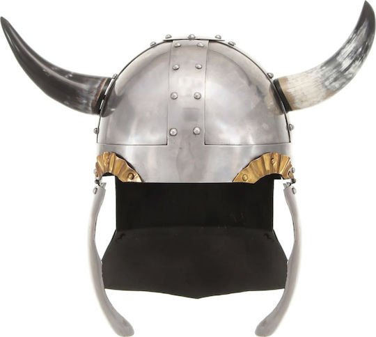 Karneval Ritter-Helm Silber 1Stück