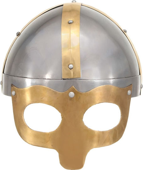 Carnival Knight Helmet Silver