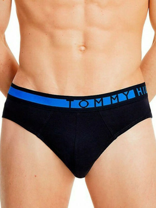 Tommy Hilfiger Men's Monochrome Briefs Blue 3Pack