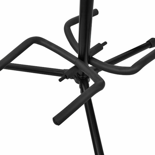 vidaXL Double Adjustable Folding Stand Floor for Guitar/Bass