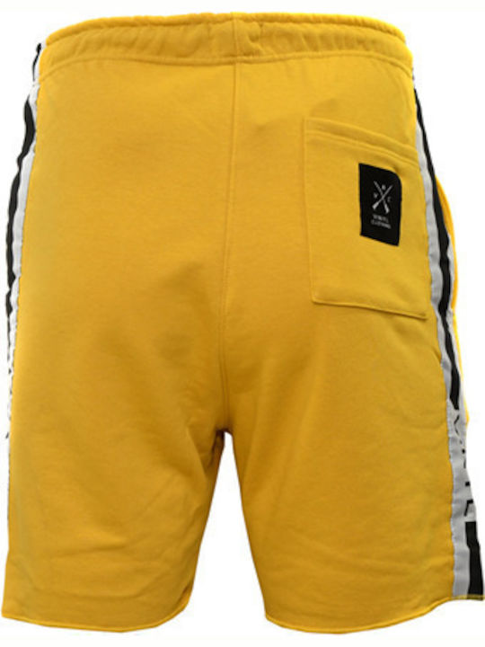 Sportliche Herrenshorts Gelb