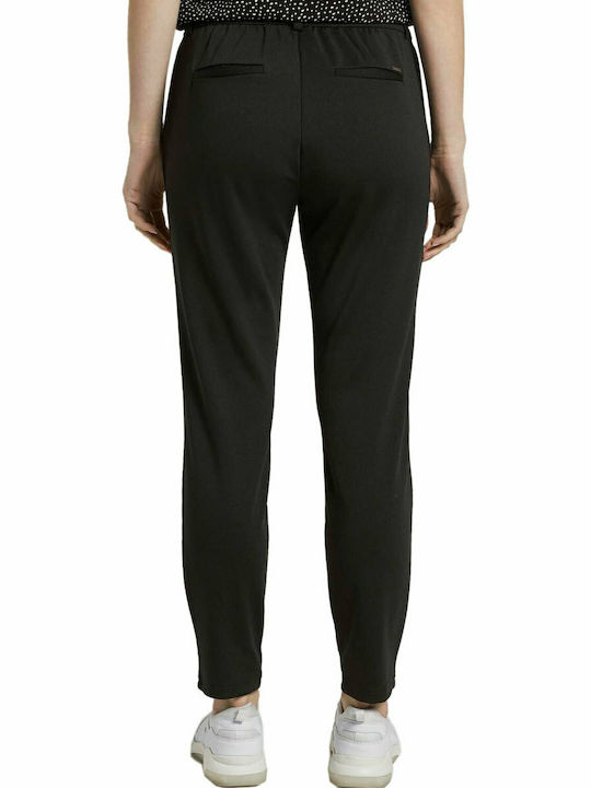 Tom Tailor Femei Tesatura Pantaloni Negru