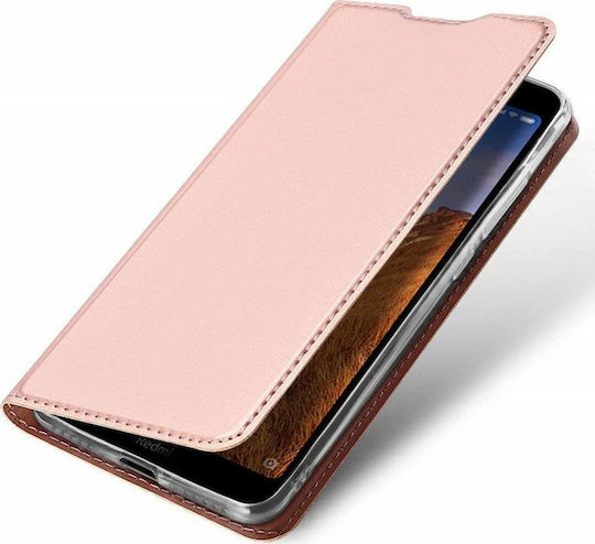Dux Ducis Skin Pro Book Δερματίνης Ροζ Χρυσό (Redmi 9A / 9AT)