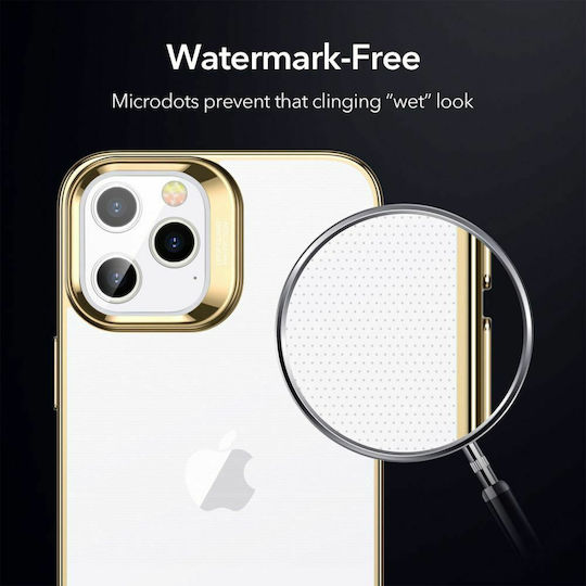 ESR Halo Задна корица Силикон 0.75мм Черен (iPhone 12 / 12 Pro)