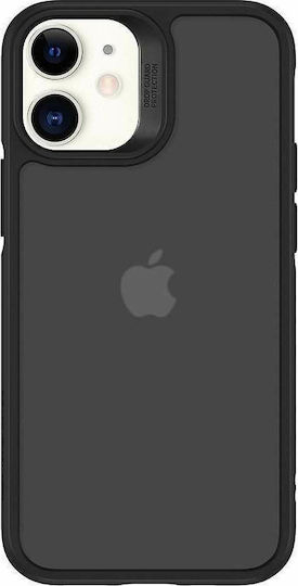 ESR Ice Shield Umschlag Rückseite Silikon Schwarz (iPhone 12 mini)