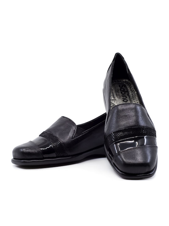 Sabino SB941 Women's Loafers in Black Color