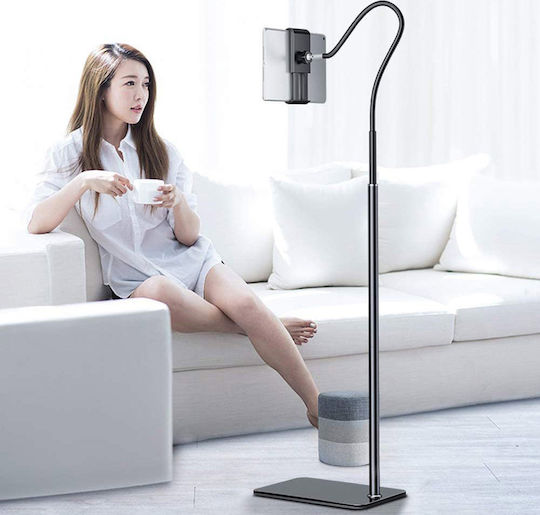 Remax Landing Lazy Bracket Tablet Stand with Extension Arm Black