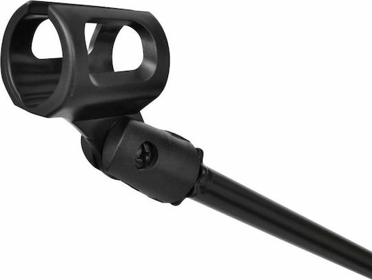 vidaXL Floor Microphone Stand in Black Color
