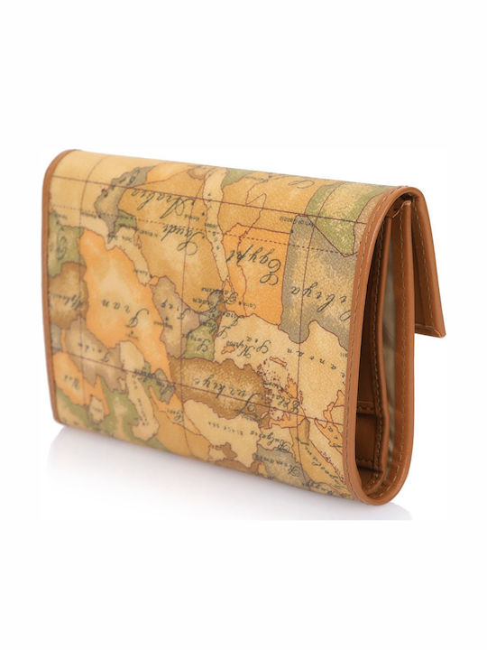 Large Women's Wallet Classic Tabac Brown