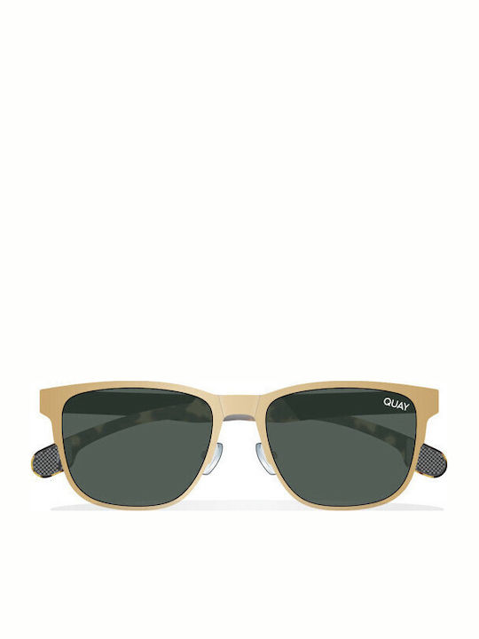 Quay Australia Monte Carlo Sunglasses Χρυσά with Acetate Frame & Green Lens Quay Australia Monte Carlo Sunglasses Χρυσά with Acetate Frame & Green Lens