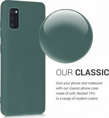 KWmobile TPU Back Cover Σιλικόνης Blue Green (Galaxy A41)