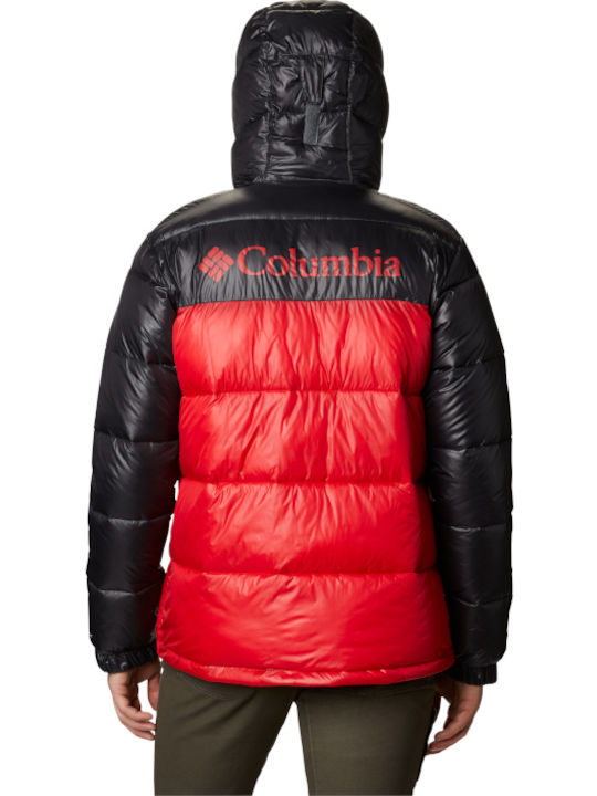 Columbia Pike Lake Herren Winter Jacke Puffer Rot