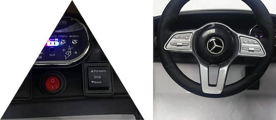 Mercedes Benz Μονοθέσιο με Τηλεκοντρόλ Licensed 12 Volt Λευκό