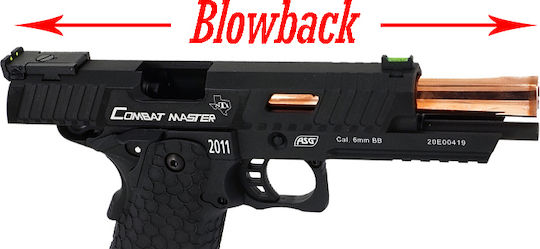 Asg Pistol cu Aer CO2 MS STI Combat Master Recul 6mm