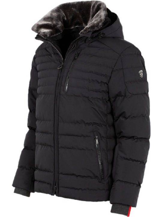 Winter Jacke Puffer Schwarz