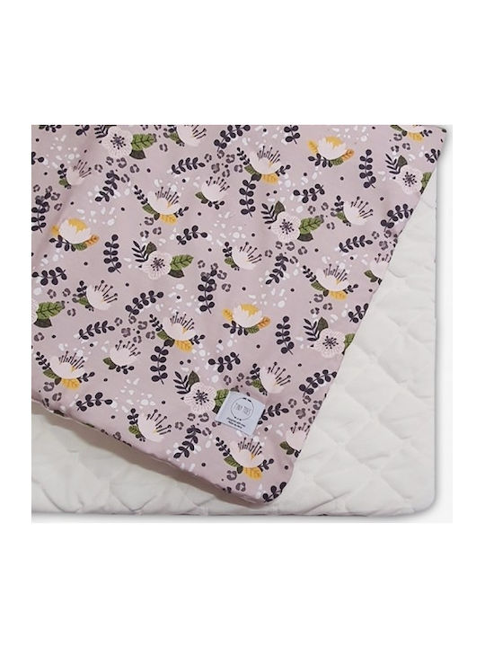Tiny Toes Duvet Cradle Cotton Mini Double-Sided Lotus Pink 75x100cm
