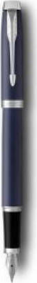 Parker I.M Σετ Στυλό Ballpoint Medium με Πένα Medium από Ατσάλι Core Blue σε Θήκη (Διάφορα Σχέδια) (σε Χάρτινη Κασετίνα)