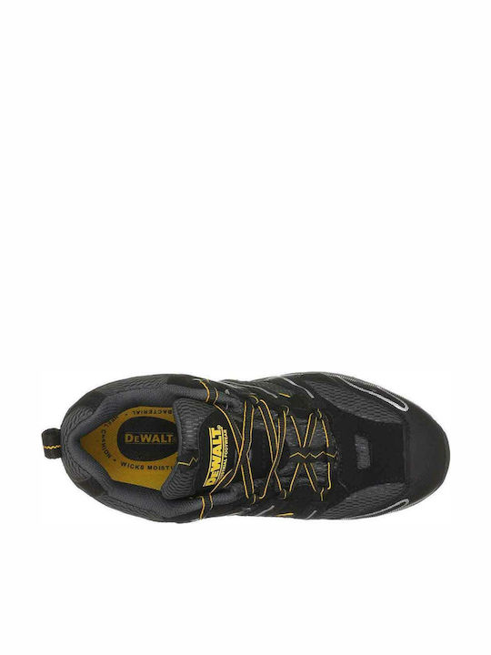 DEWALT Нисък Защита Черен S1P с Сертификация E,SRA