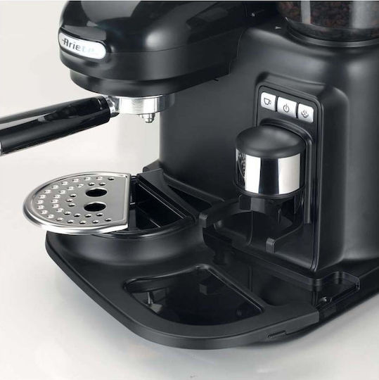 Ariete 1318/02 Automatic Espresso Machine 1080W Pressure 15bar with Grinder Black