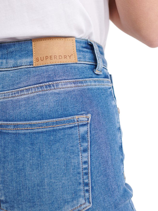 Hoch tailliert Damenjeans in Enger Passform