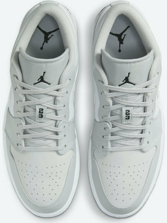 Air  1 Low Herren Sneakers White / Black / Neutral Grey