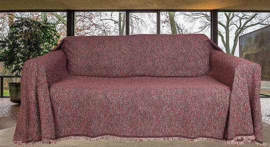 Mc Decor Malta Cuvertură Pentru Canapea De Fotoliu Chenille 180x180 Cm Culoare Pepene Verde