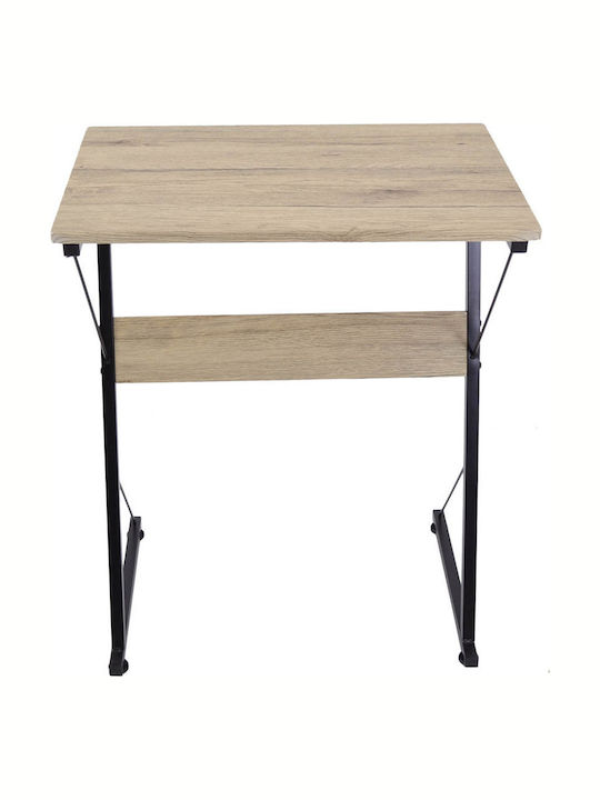 Desk Black / Natural 60x40x75cm