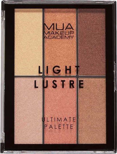 MUA Light Lustre Ultimate Palette Makeup Palette For The Face