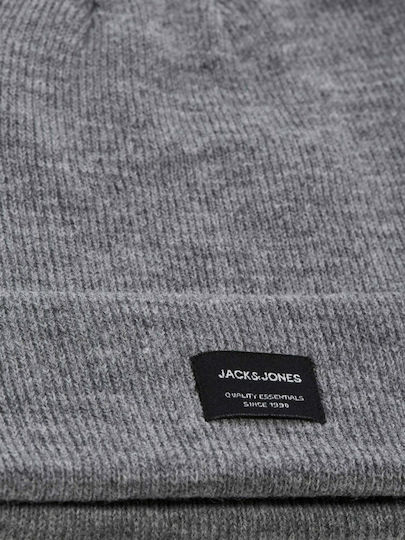 Beanie Männer Beanie Gestrickt Grey Melange