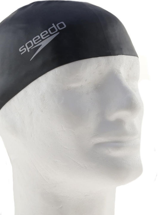 Speedo Silicone Adults Swimming Cap Black