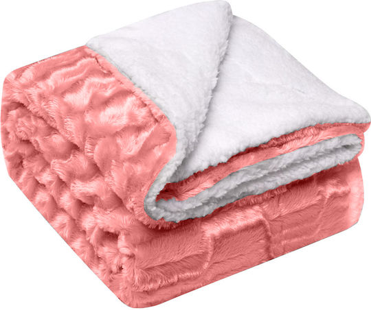 Oxford Home Διπλή 200x240εκ. Ροζ Oxford Home Διπλή 200x240εκ. Ροζ