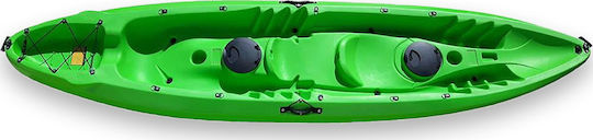 Aquacenter WTSports 370 Пластмасов Каяк Плажна чанта 3 лица Зелен
