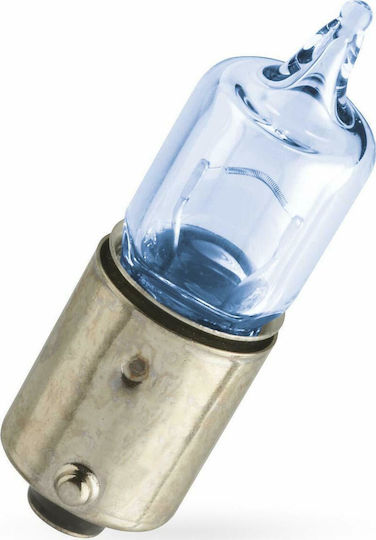 Philips Lamps Car WhiteVision ultra H6W-BAX9s Halogen 3100K Warm White 12V 5W 2pcs