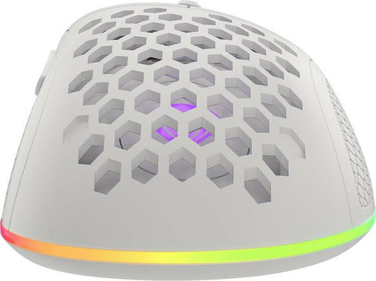 Genesis Krypton 550 RGB Gaming Ποντίκι 8000 DPI Λευκό
