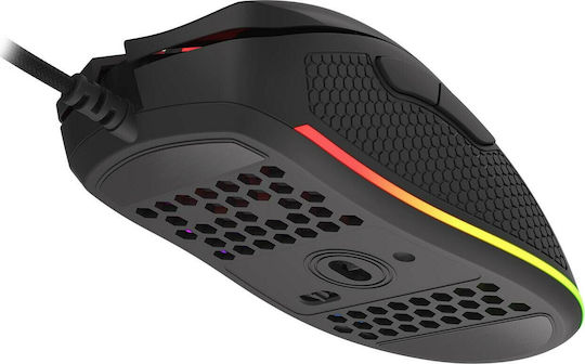 Genesis Krypton 550 RGB Gaming Ποντίκι 8000 DPI Μαύρο