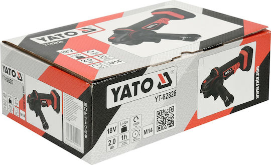 Yato YT-82826 Τροχός 125mm Μπαταρίας 18V Solo