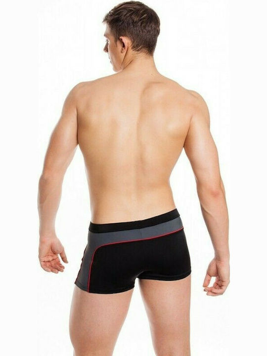 Aquaspeed Grant Men's Swimwear Shorts Black Striped