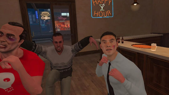 Ps Vr Ps4 Drunkn Bar Fight Vr Bar Online Fight Game