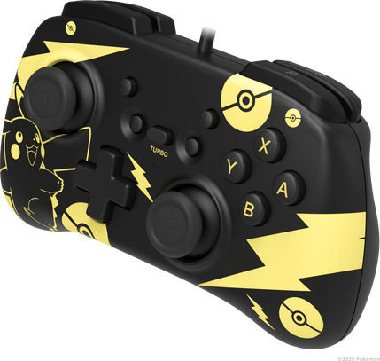 Hori Horipad Mini Wired for Switch Pokémon: Pikachu Black & Gold