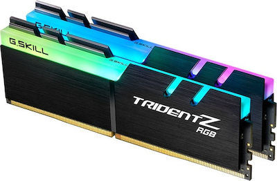 G.Skill Trident Z 64GB DDR4 RAM με 2 Modules (2x32GB) και Ταχύτητα 4000 για Desktop