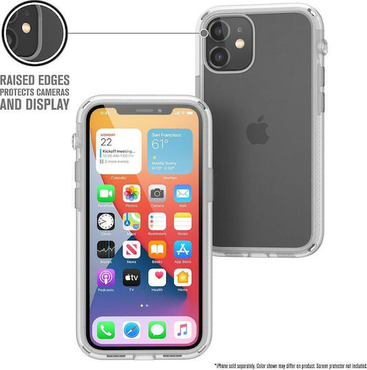 Catalyst Influence Back Cover Πλαστικό με Λουράκι Διάφανο (iPhone 12 mini)