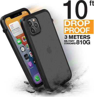 Catalyst Influence Synthetic Back Cover Durable Black (iPhone 12 / 12 Pro)