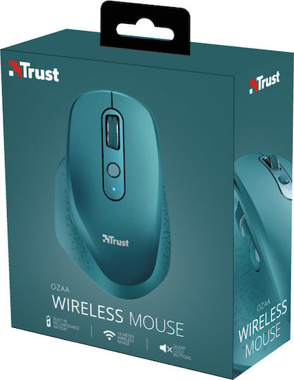 Trust Ozaa Kabelloses Ergonomisches Mäuse Blau